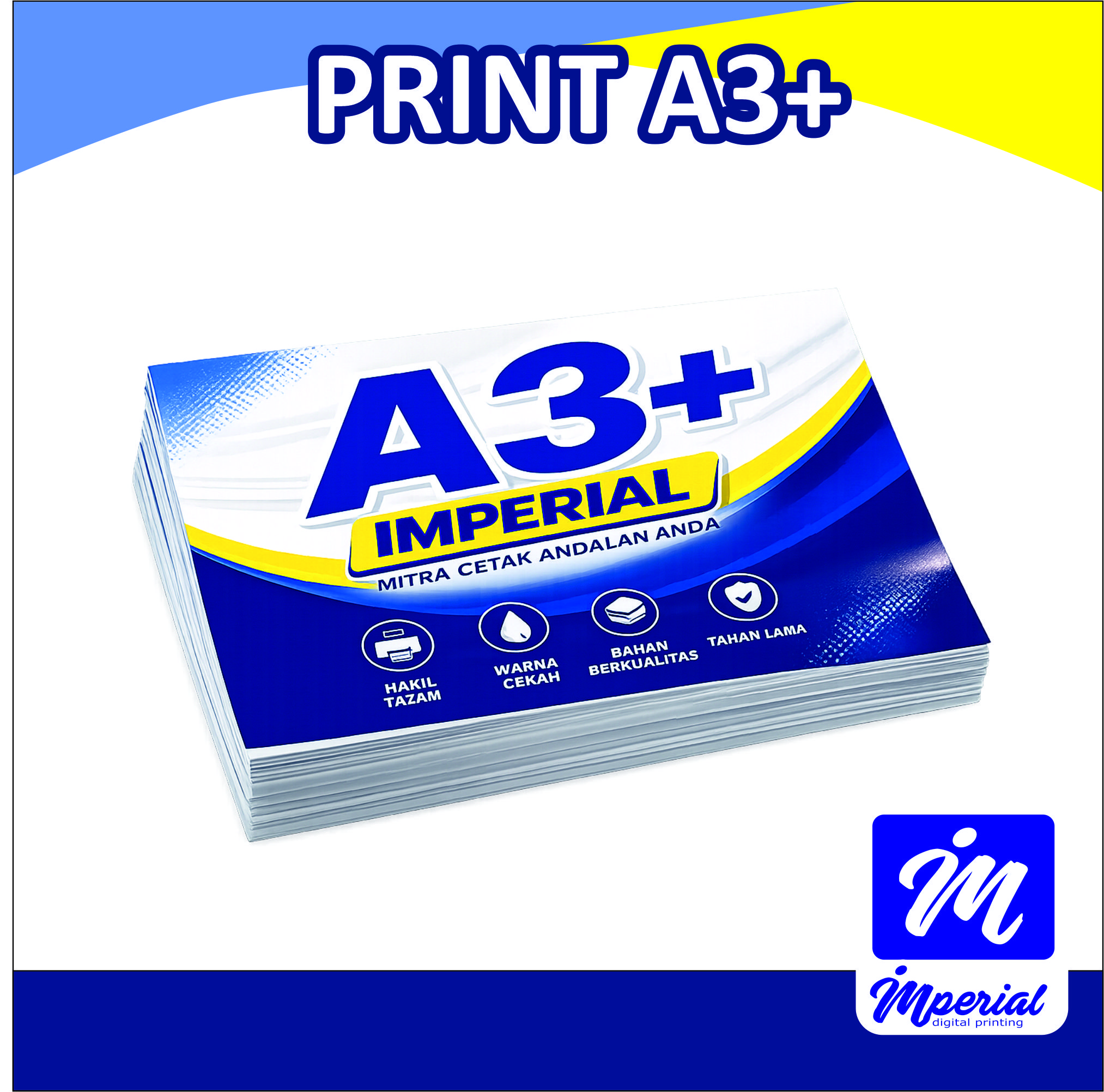 Cetak kertas a3+